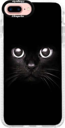 Silikonové pouzdro Bumper iSaprio - Black Cat - iPhone 7 Plus