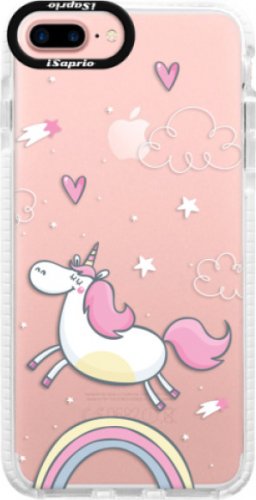 Silikonové pouzdro Bumper iSaprio - Unicorn 01 - iPhone 7 Plus