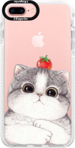 Silikonové pouzdro Bumper iSaprio - Cat 03 - iPhone 7 Plus