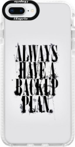 Silikonové pouzdro Bumper iSaprio - Backup Plan - iPhone 8 Plus
