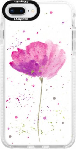 Silikonové pouzdro Bumper iSaprio - Poppies - iPhone 8 Plus