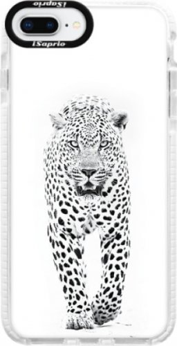 Silikonové pouzdro Bumper iSaprio - White Jaguar - iPhone 8 Plus