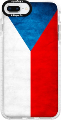 Silikonové pouzdro Bumper iSaprio - Czech Flag - iPhone 8 Plus