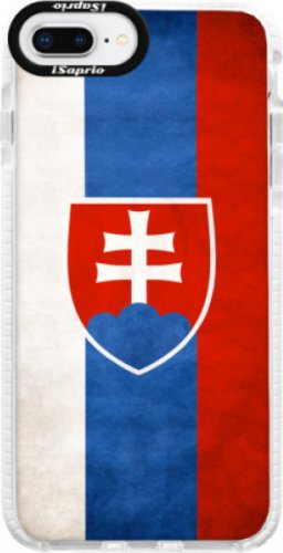 Silikonové pouzdro Bumper iSaprio - Slovakia Flag - iPhone 8 Plus
