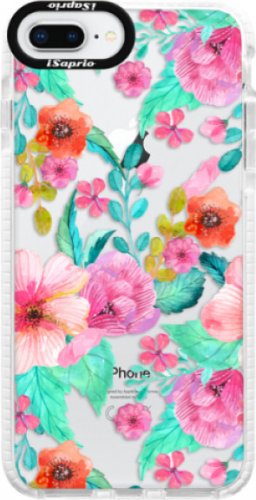 Silikonové pouzdro Bumper iSaprio - Flower Pattern 01 - iPhone 8 Plus