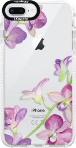 Silikonové pouzdro Bumper iSaprio - Purple Orchid - iPhone 8 Plus