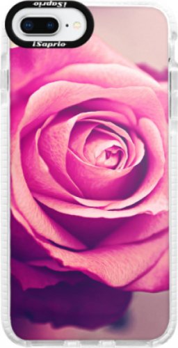 Silikonové pouzdro Bumper iSaprio - Pink Rose - iPhone 8 Plus