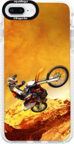 Silikonové pouzdro Bumper iSaprio - Motocross - iPhone 8 Plus