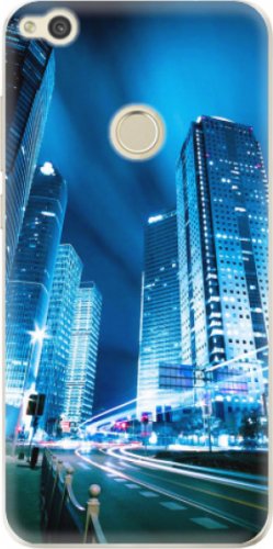 Odolné silikonové pouzdro iSaprio - Night City Blue - Huawei P9 Lite 2017