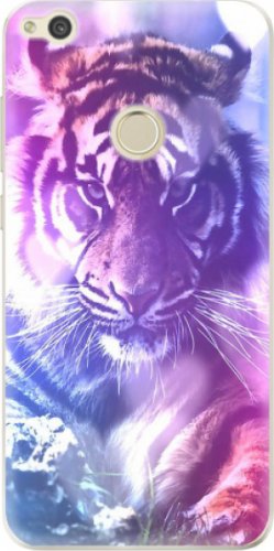 Odolné silikonové pouzdro iSaprio - Purple Tiger - Huawei P9 Lite 2017