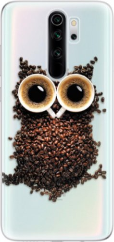Odolné silikonové pouzdro iSaprio - Owl And Coffee - Xiaomi Redmi Note 8 Pro