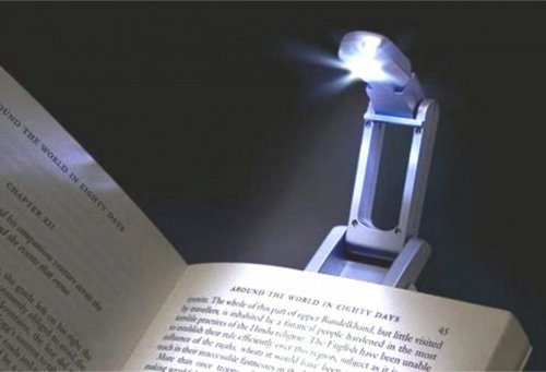 Lampička na knížku - samootvírací
