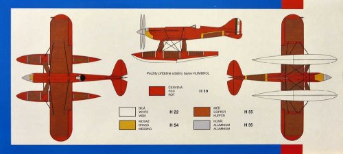 SMĚR Model letadlo Macchi M.C. 72 1:48 (stavebnice letadla)
