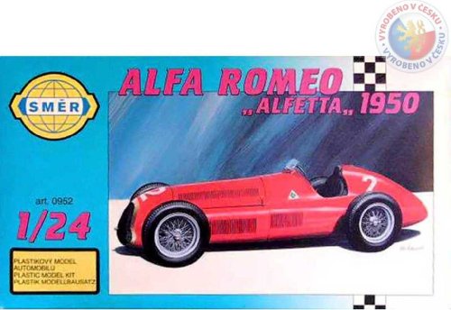 SMĚR Model auto Alfa Romeo 1947 1:24 (stavebnice auta)