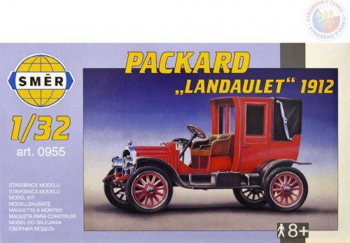 SMĚR Model auto Packard Landaulet 1912 1:32 (stavebnice auta)