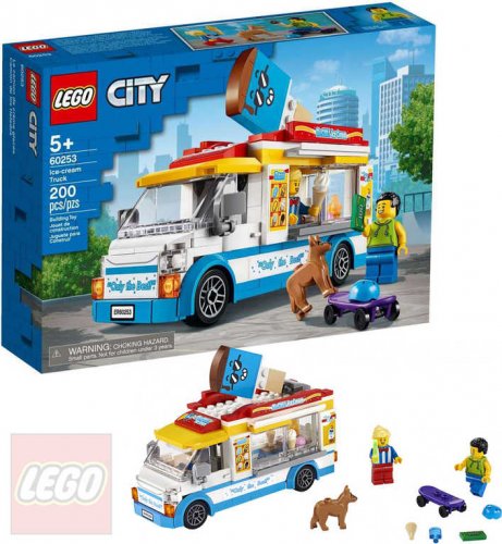 LEGO CITY Zmrzlinářské auto 60253 STAVEBNICE