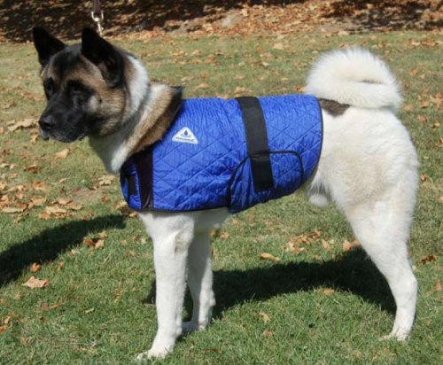 Chladící vesta pro psy HyperKewl modrá 23-30cm / S