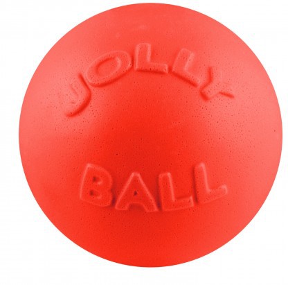 Jolly Ball Bounce-n-Play 20 cm - míč oranžový (s vůní vanilky)