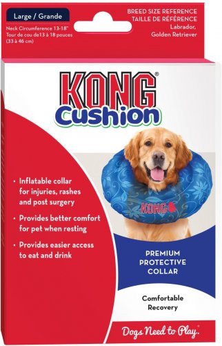 Kong Cushion ochranný límec pro psy vel. XL - obvod krku 63 - 76cm