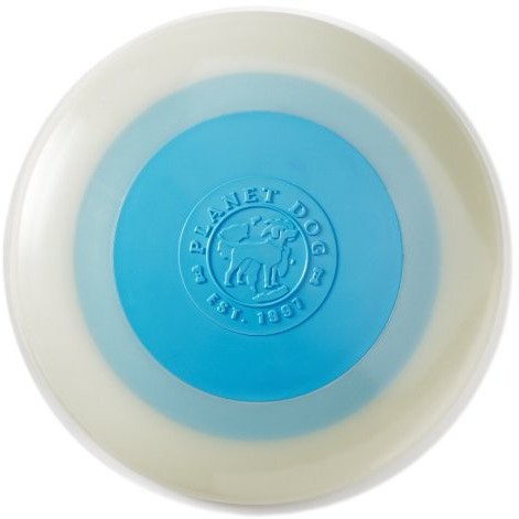 Orbee-Tuff® Zoom Flyer Frisbee 25cm fosfor/modrý