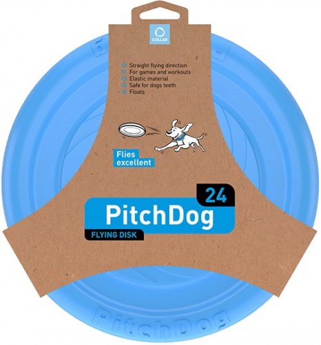 PitchDog létající Disk pro psy modrý 24cm