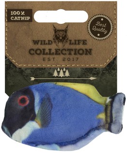 Wild Life Cat - Bodlok modrý