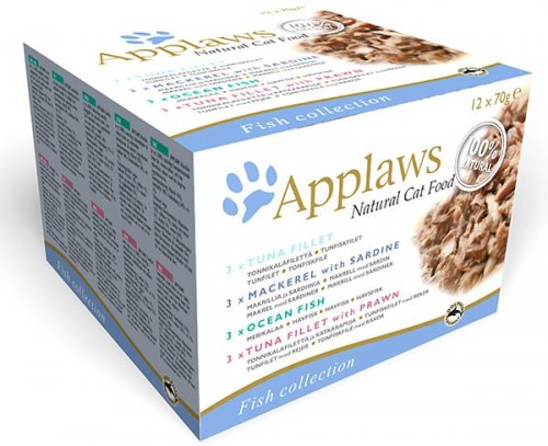 Applaws konzerva Cat Multipack Ryby 12x70g