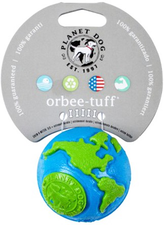 Orbee-Tuff® Ball Zeměkoule modro/zelená  S 5,5cm