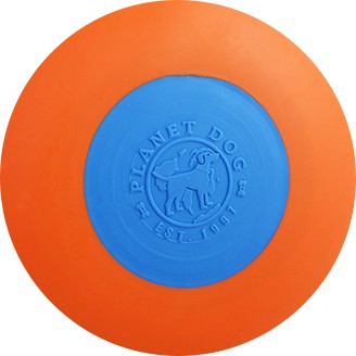 Orbee-Tuff® Zoom Flyer Frisbee 16,5cm oranžovo/modrý