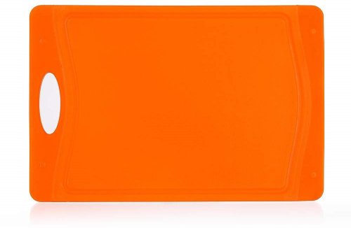 Prkénko krájecí plastové DUO Orange 29 x 19,5 x 0,85 cm