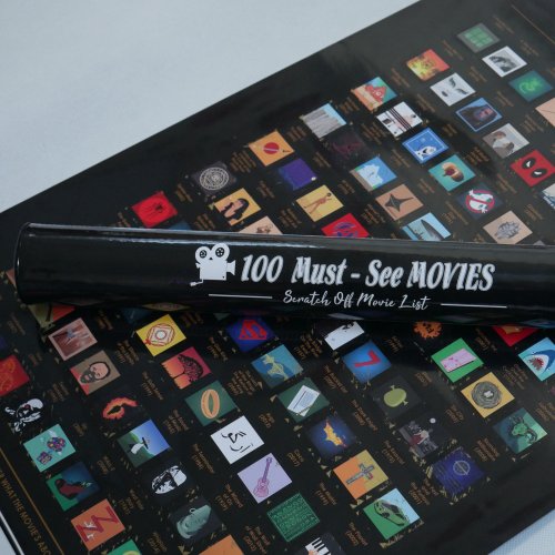 Stírací plakát - 100 filmů, které musíte vidět