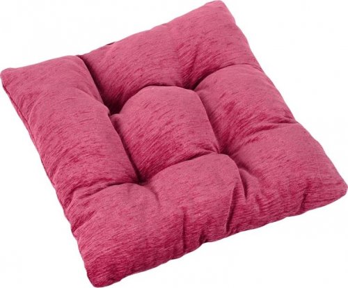 Sedák Žaneta prošívaný - 40x40 cm, prošívaný - růžový