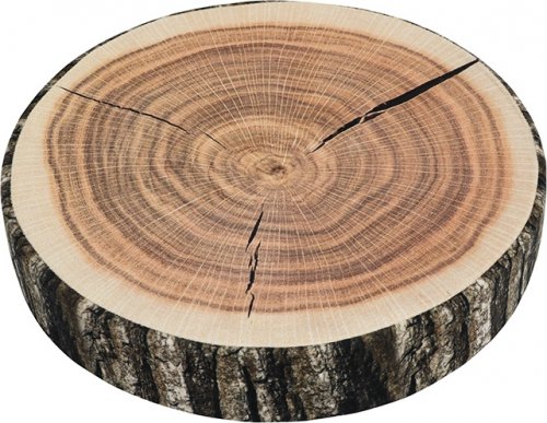 Sedák ORESTE kulatý - průměr 38 cm - dřevo