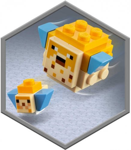 LEGO MINECRAFT Korálový útes 21164 STAVEBNICE