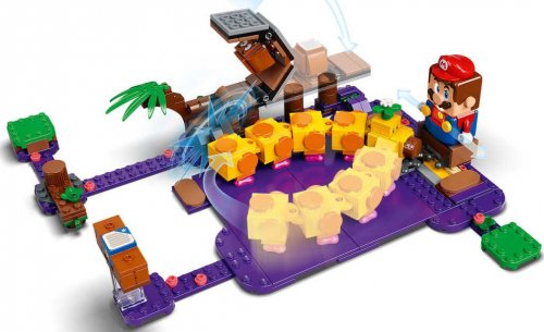 LEGO SUPER MARIO Wiggler a jedovatá bažina 71383 STAVEBNICE