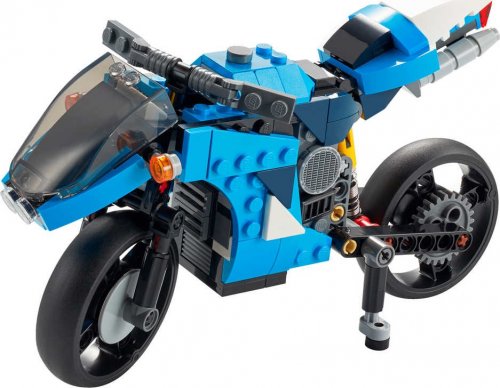 LEGO CREATOR Supermotorka 3v1 31114 STAVEBNICE