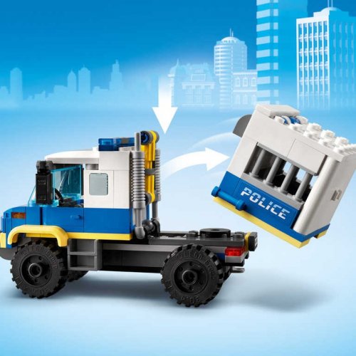 LEGO CITY Vězeňský transport 60276 STAVEBNICE