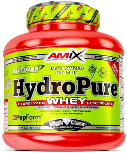 Amix HydroPure Whey Protein 1600 g
  jahoda