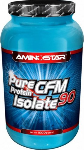 Aminostar Pure CFM Whey Protein Isolate 90 1000 g jahoda