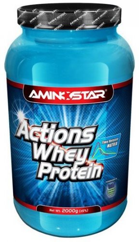 Aminostar Whey Protein Actions 65 2000 g
  čokoláda