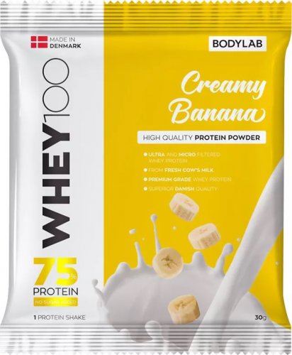 Bodylab Whey Protein 100 30 g broskev -
  pomeranč