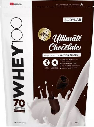 Bodylab Whey Protein 100 1000 g čokoláda - banán