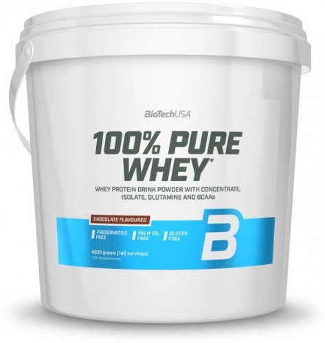 BioTech 100% Pure Whey 4000 g třešeň -
  jogurt