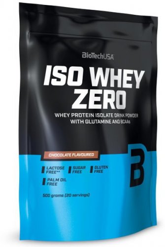 BioTech Iso Whey Zero 500 g višeň -
  banán