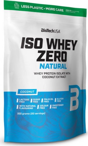 BioTech Iso Whey Zero Natural 500 g kokos