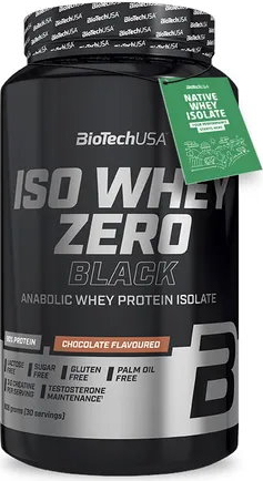 BioTech ISO Whey Zero Black 908 g vanilka