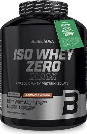 BioTech ISO Whey Zero Black 2270 g čokoláda