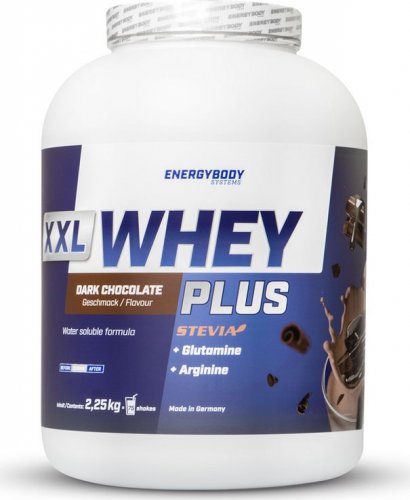 EnergyBody XXL Whey Plus Protein 2250 g čokoláda
