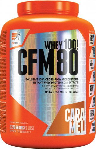 Extrifit CFM Instant Whey 80 2270 g bílý jogurt