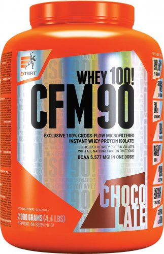 Extrifit CFM90 Instant Whey Isolate 2000 g čokoláda